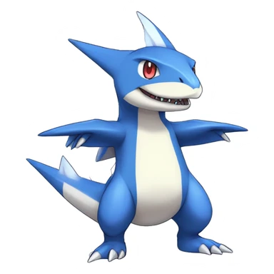 Latios-Sharpedo-Gabite-Digimon Full Body sticker