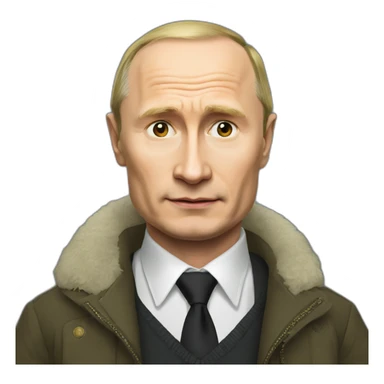 Putin huilo sticker