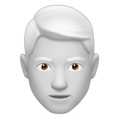 head Red dragon people simple sticker