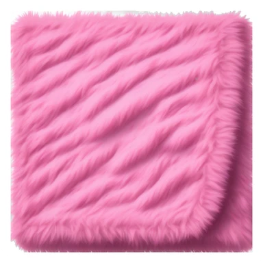pink fluffy blanket sticker