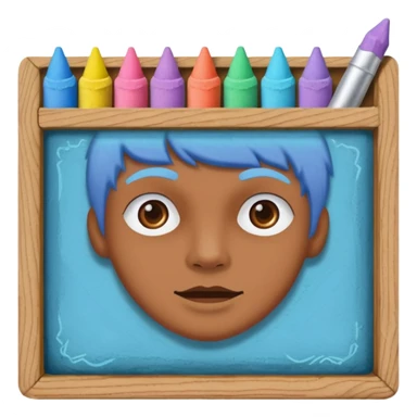 Street Chalk Drawer sticker