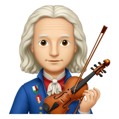 antonio vivaldi italian flag sticker