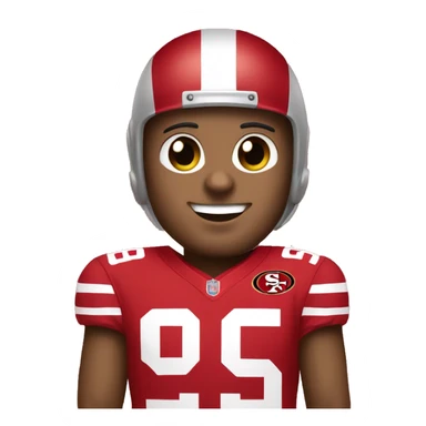 49ers fan sticker