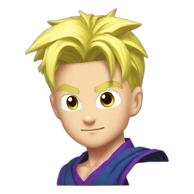 Gohan fusion trunks sticker
