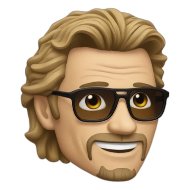 Johnny halliday sticker