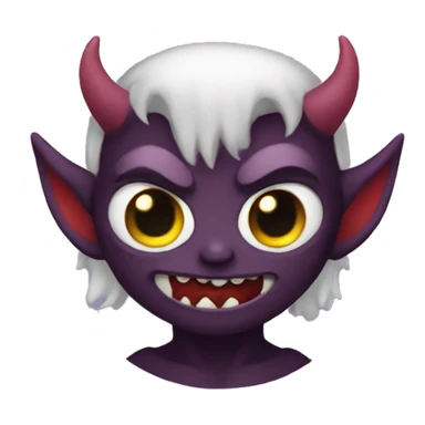Cute demon  sticker