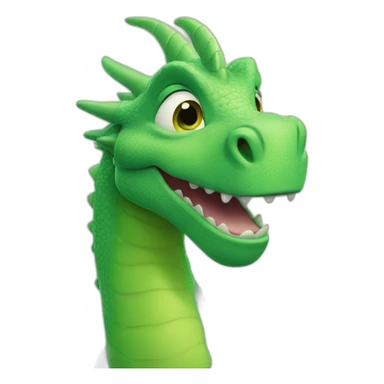 Movie wish dragon sticker