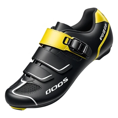Road cycling shoes sticker