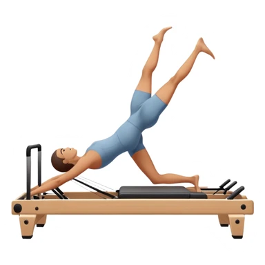 pilates on reformer sticker
