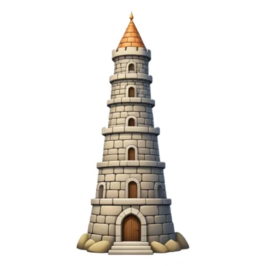 Tower of plaza  sticker