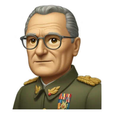 Josip broz tito sticker