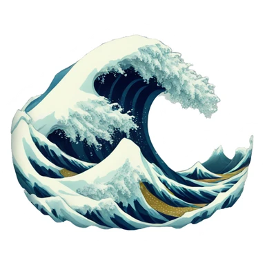 tsunami sticker