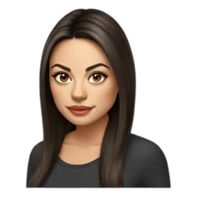 mila kunis sticker