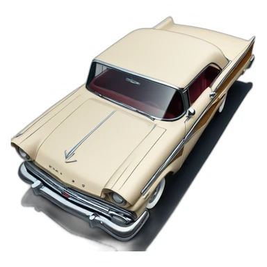1957 Ford Fairlane by SpeedHunters; one car; front quarter sticker