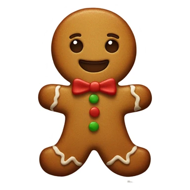 Gingerbread man  sticker