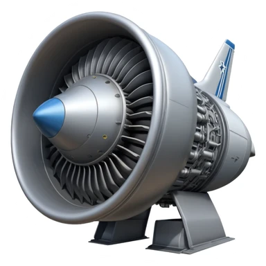 B737 Strong  Jet Engine sticker