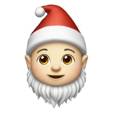 Christmas baby gnome sticker