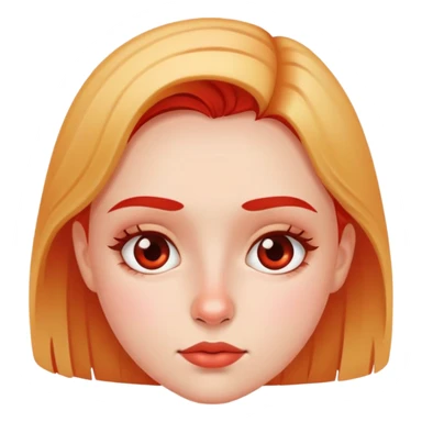 girl with redness under nose sticker