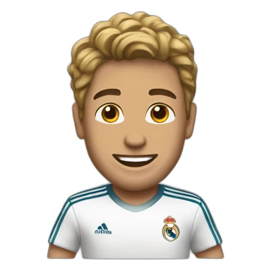 Jude Bellingan wearing real madrid. open arms sticker