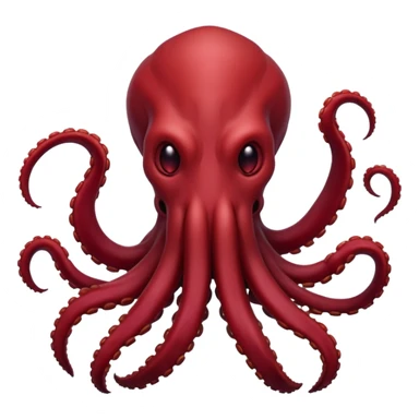 DarkRed The Mind Flayer without face sticker