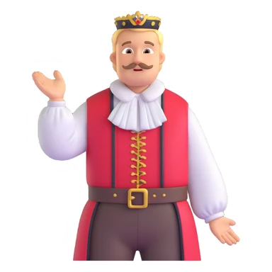 German in traditional Bavarian clothing shrugging sticker