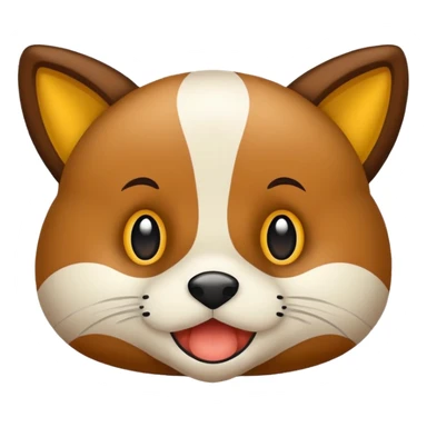 hazme un emoji de huron sticker