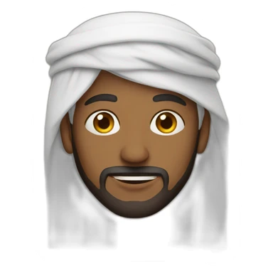 Arabic men sticker