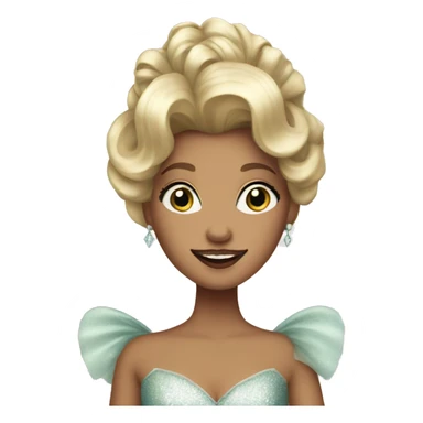 Glinda from wicked  sticker