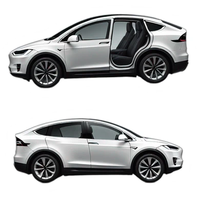 Tesla model x sticker