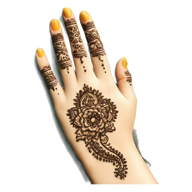 mehendi sticker