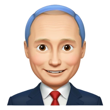 Putin smile sticker