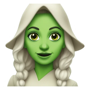 Elphaba from wicked sticker