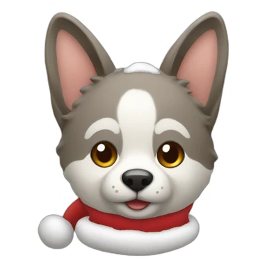 Animal Christmas  sticker