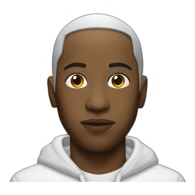 black eminem sticker