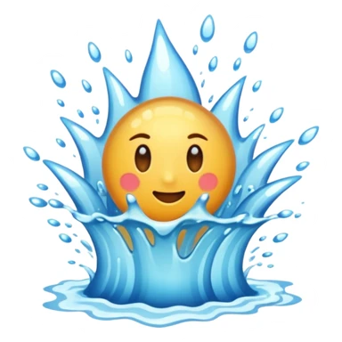water explode sticker