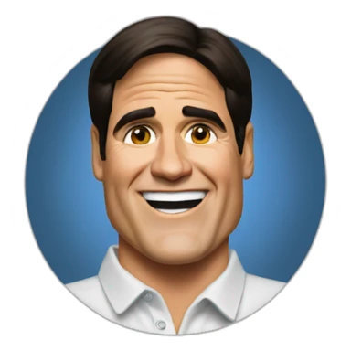 Mark Cuban sticker