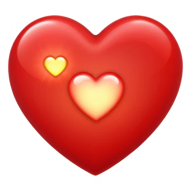 Corazon muy brillante sticker