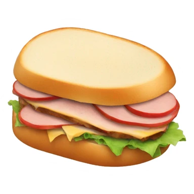 turkey sandwich sticker