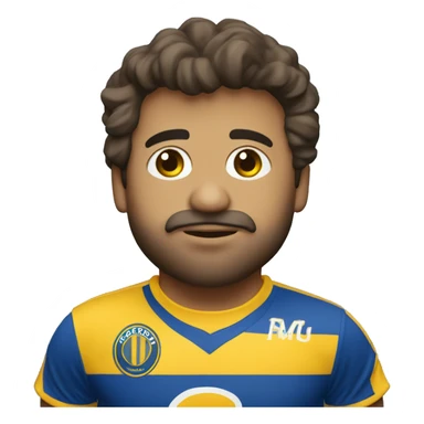 el cielo pintado con la camiseta de rosario central sticker