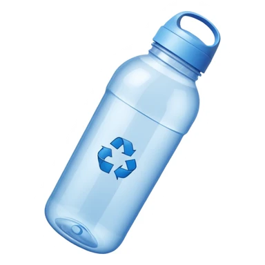 Plastic recyclable Water bottle sticker