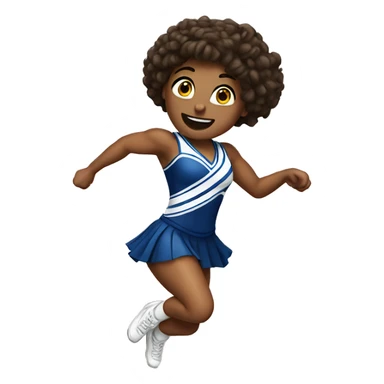Cheerleader Stunt  sticker