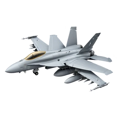 F/A-18 Hornet - McDonnell Douglas (Grey) sticker