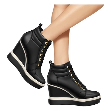 steve madden wedge sneakers sticker