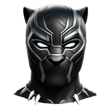 Black panther marvel wakanda forever text emoji  sticker
