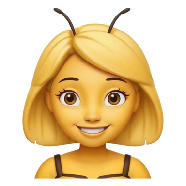 maya de bij met make up sticker