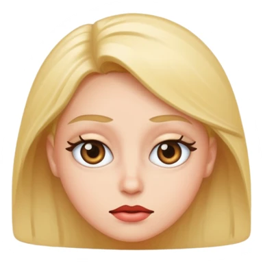 Sassy eye roll sticker