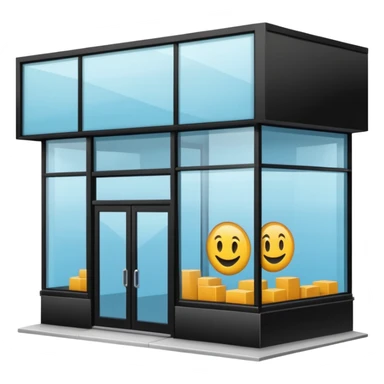 A local business sticker