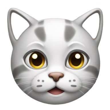 cat face palming sticker