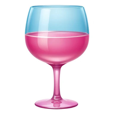  a barbie pink glass sticker