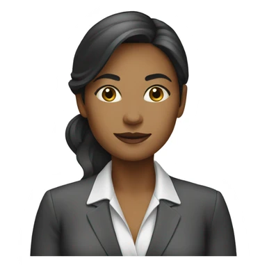 female businesswoman sticker